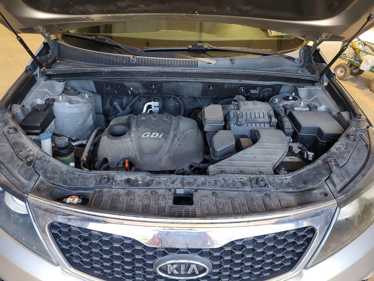 2013 Kia Sorento Lx Silver vin: 5XYKTCA61DG396931