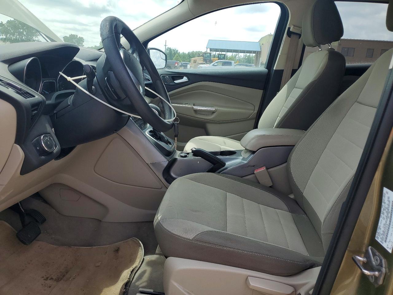 2013 Ford Escape Se Green vin: 1FMCU0GX7DUD10046