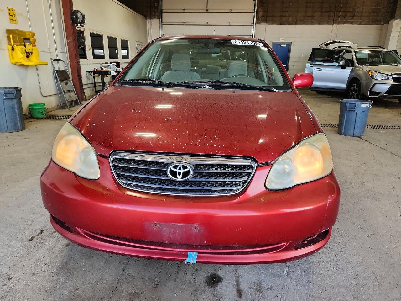 2008 Toyota Corolla Le Maroon vin: 1NXBR30E98Z937702