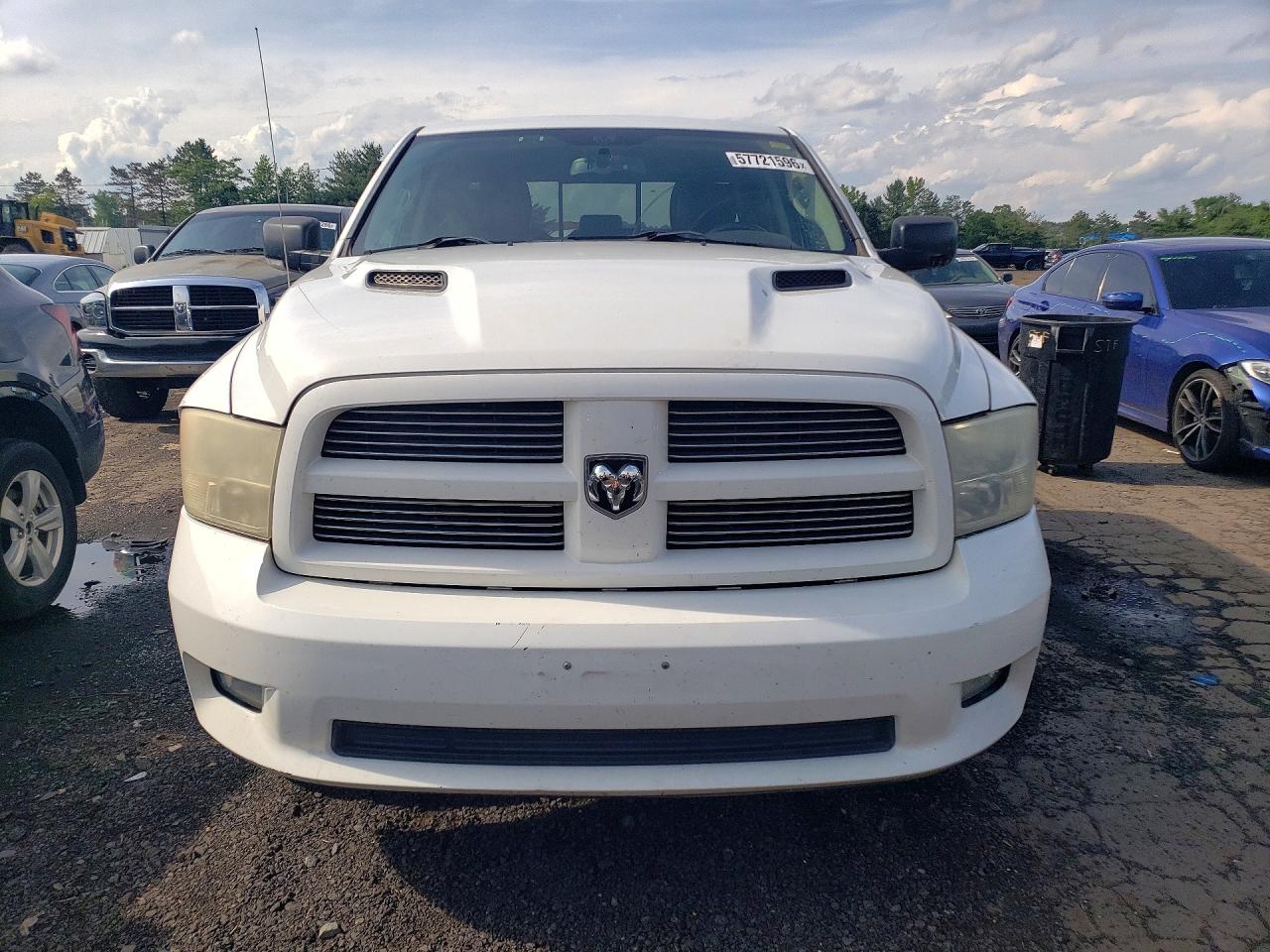 2011 Dodge Ram 1500 White vin: 1D7RV1GT9BS707710