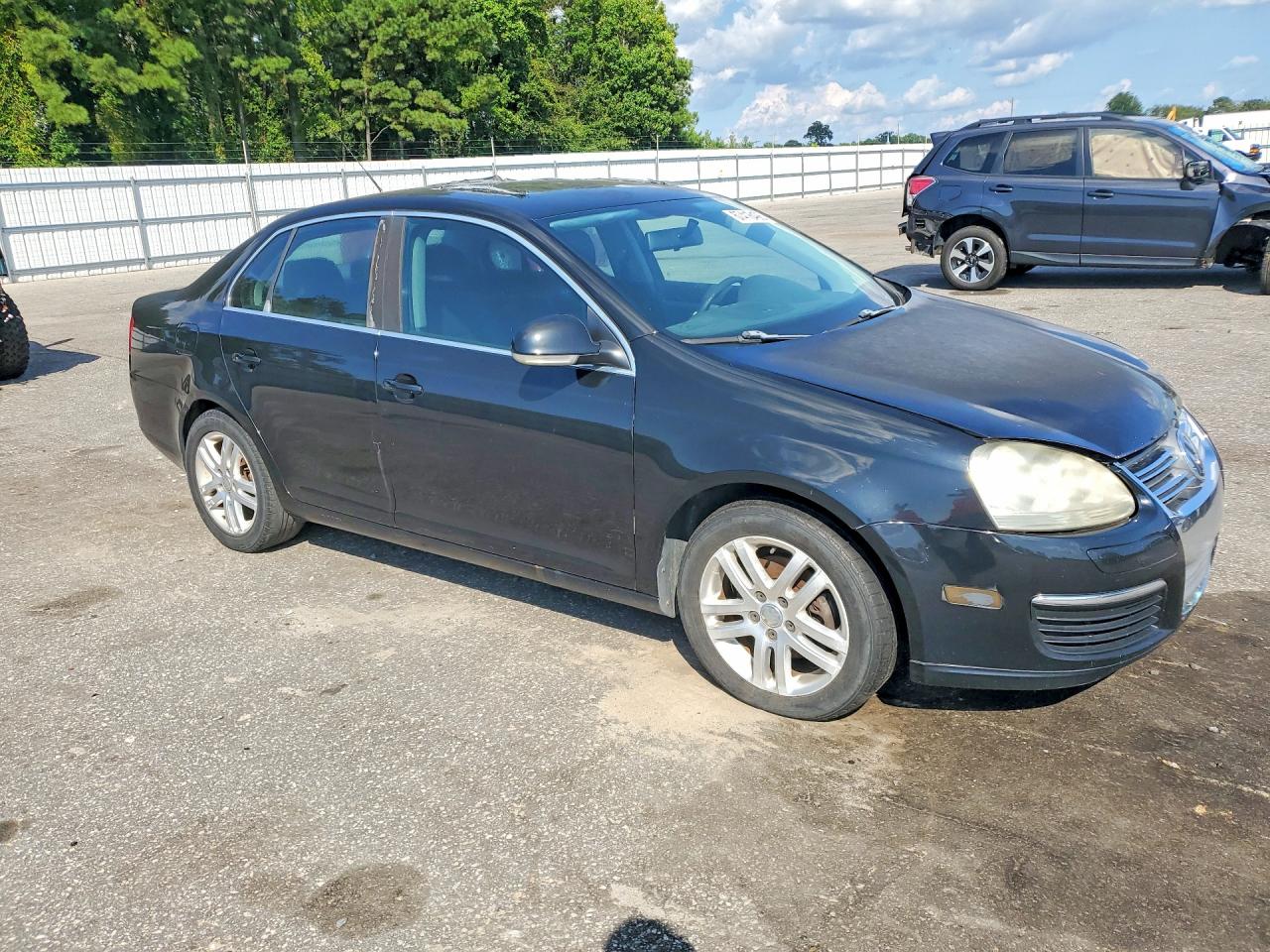 2007 Volkswagen Jetta Wolfsburg Black vin: 3VWEF71K97M065866