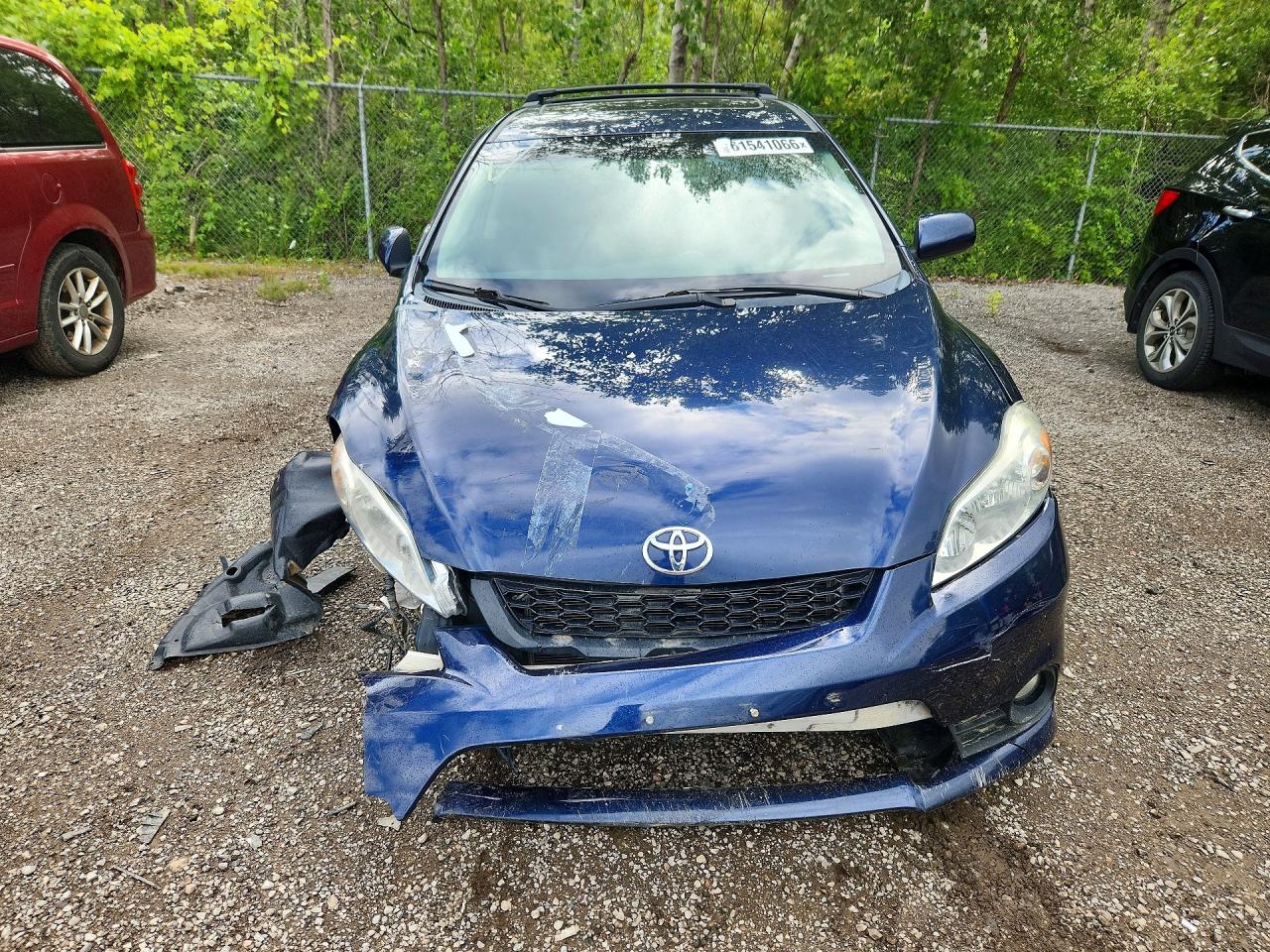 2013 Toyota Matrix Base Blue vin: 2T1LE4EE4DC023416
