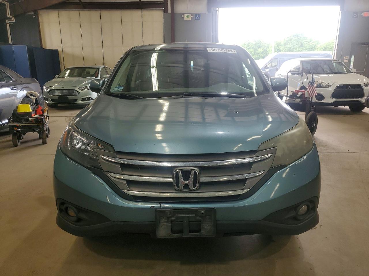 2013 Honda Cr-v Ex Teal vin: 5J6RM4H57DL032347