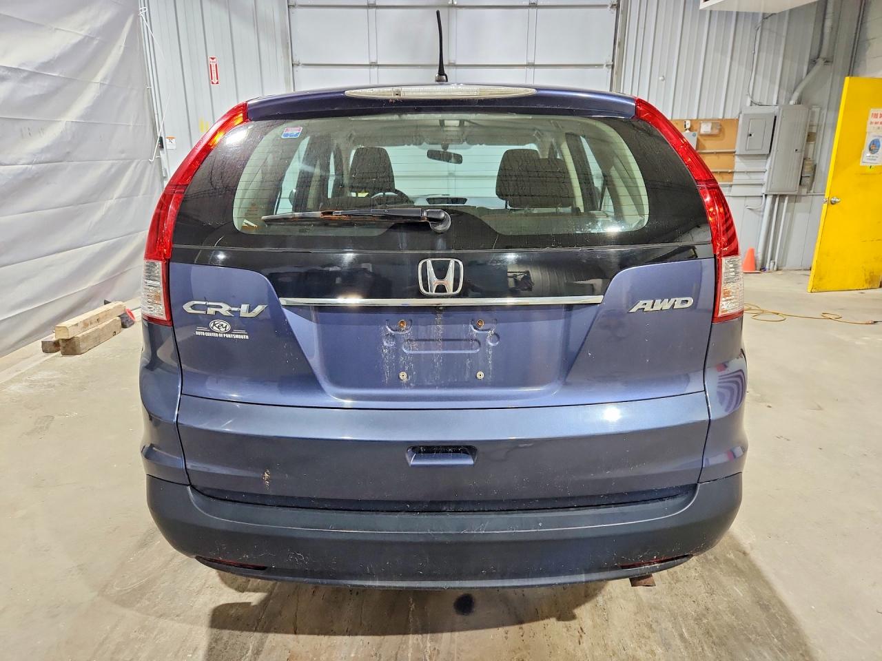 2013 Honda Cr-v Lx Blue vin: 2HKRM4H38DH641343