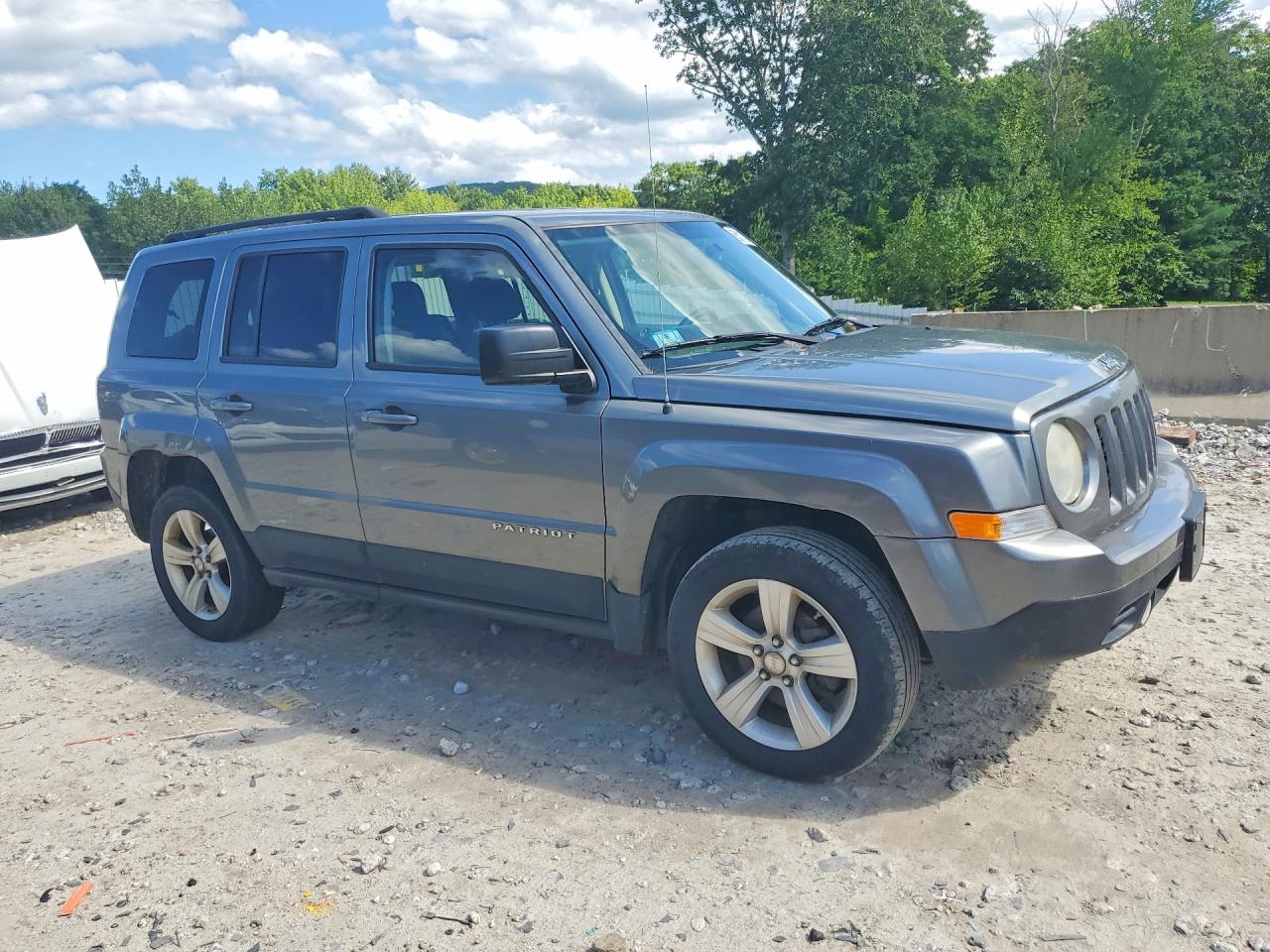 2012 Jeep Patriot Latitude Gray vin: 1C4NJRFB9CD604773