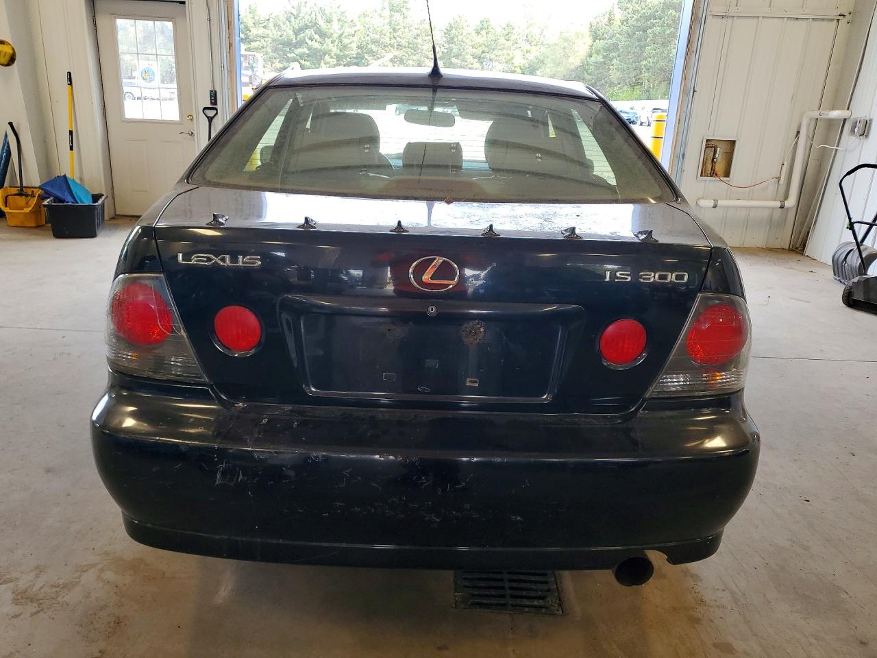 2002 Lexus Is 300 Base Черный vin: JTHBD192520048926