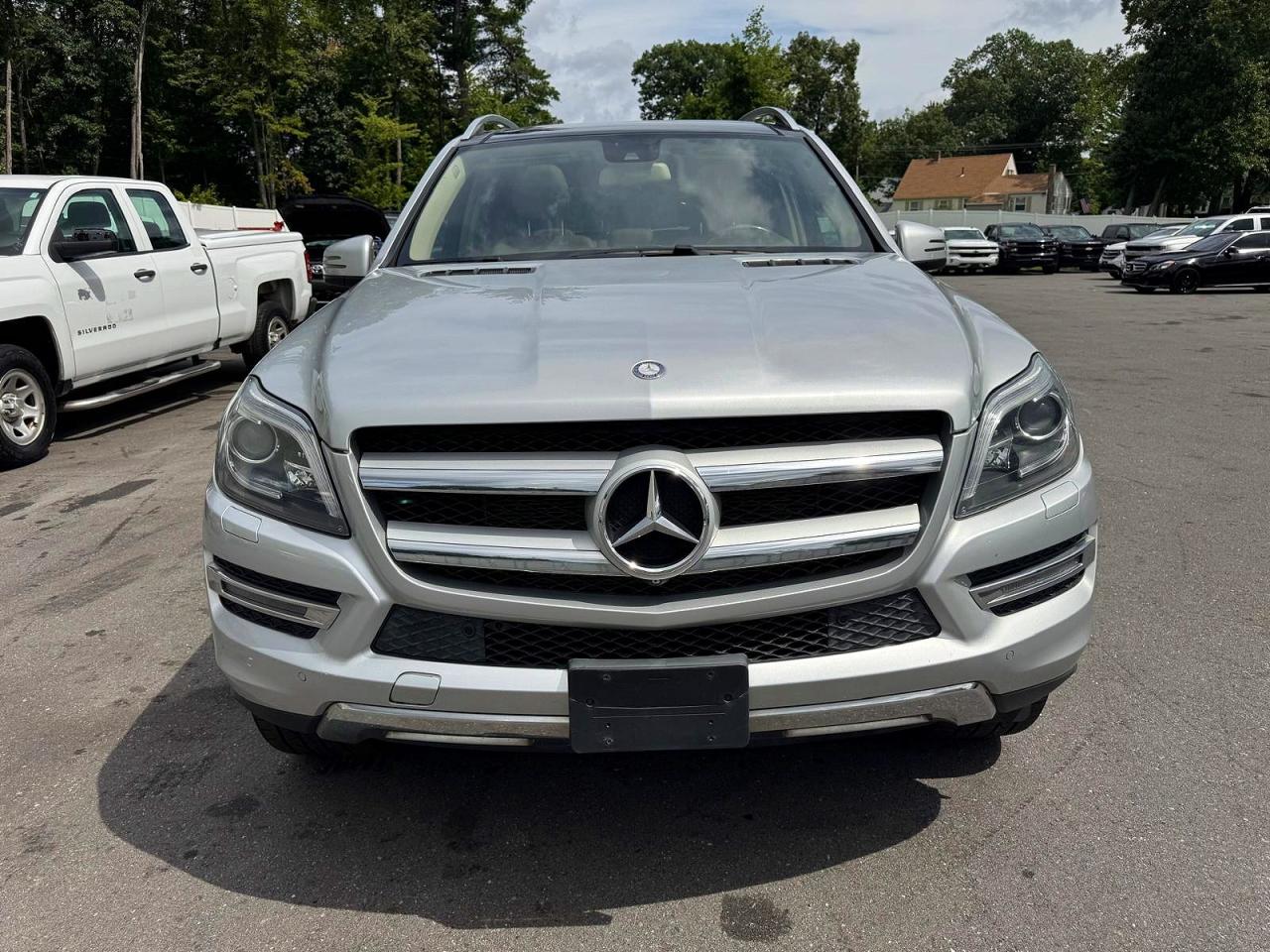2015 Mercedes-benz Gl 450 4matic Silver vin: 4JGDF6EE5FA497469