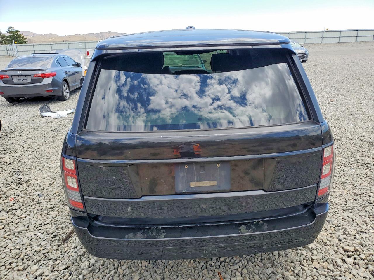 2014 Land Rover Range Rover Supercharged Black vin: SALGS3TF9EA195553