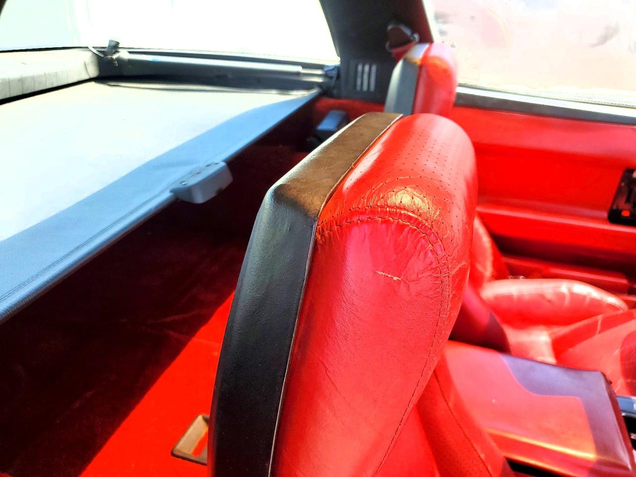 1986 Chevrolet Corvette Red vin: 1G1YY0784G5123135