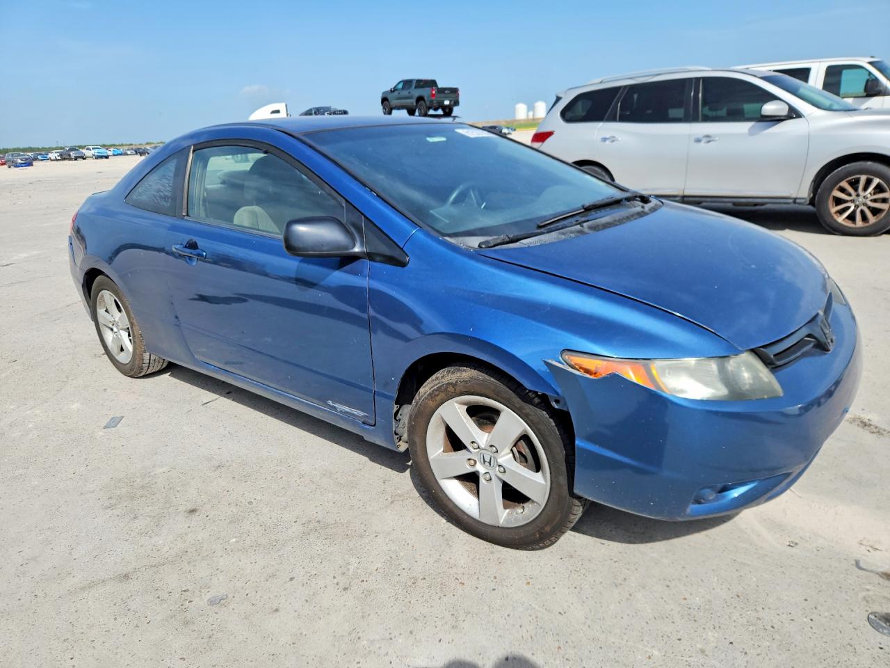 2010 Honda Civic Lx Blue vin: 2HGFG1B69AH510102