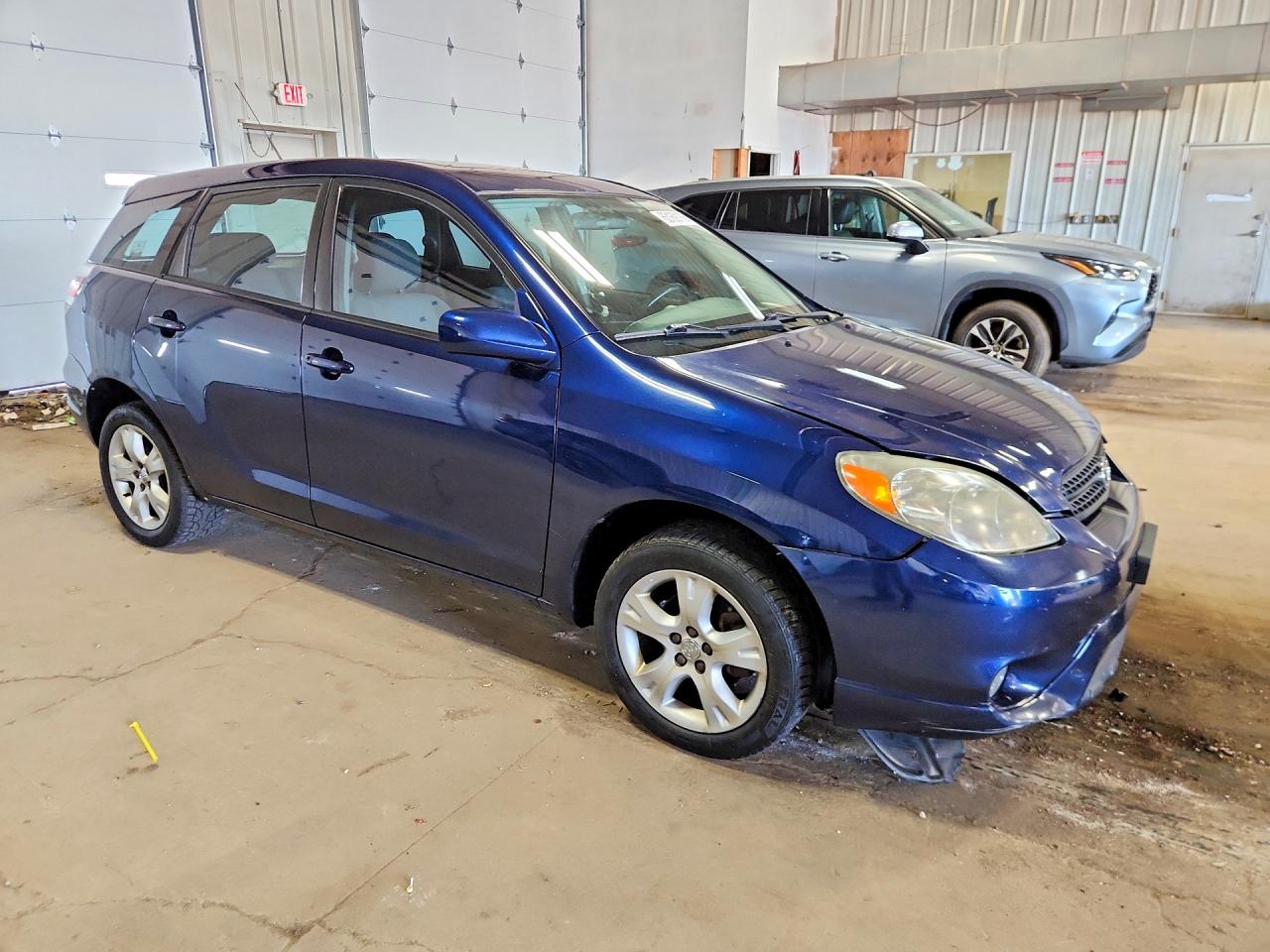2005 Toyota Matrix Xr Blue vin: 2T1LR32E45C416336