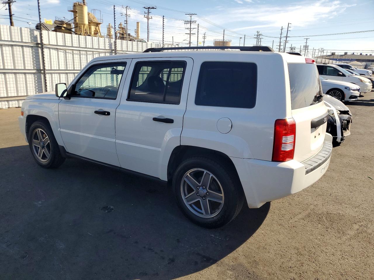 2009 Jeep Patriot Sport White vin: 1J4FT28B49D154214