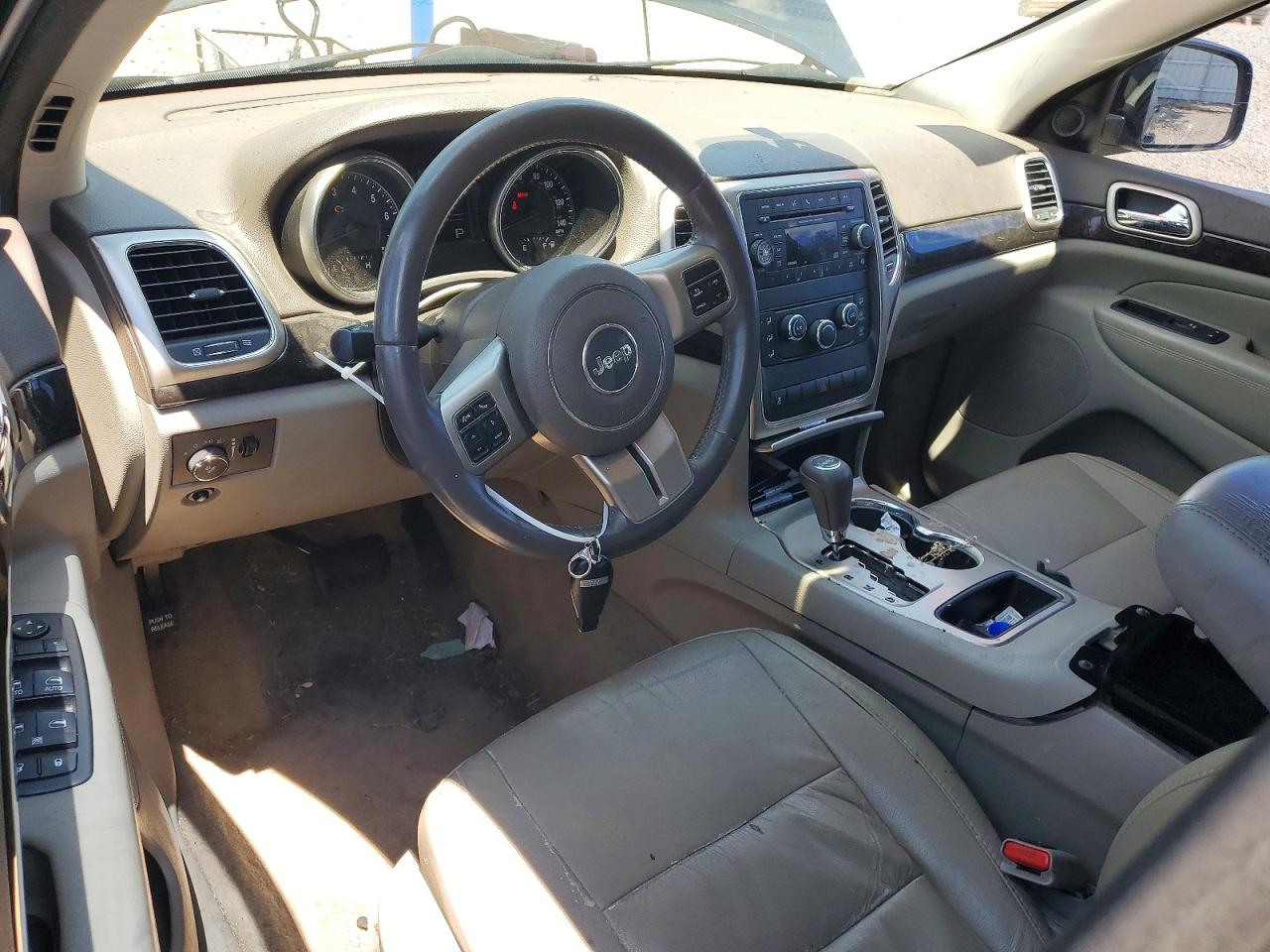 2012 Jeep Grand Cherokee Laredo Black vin: 1C4RJFAG9CC303820