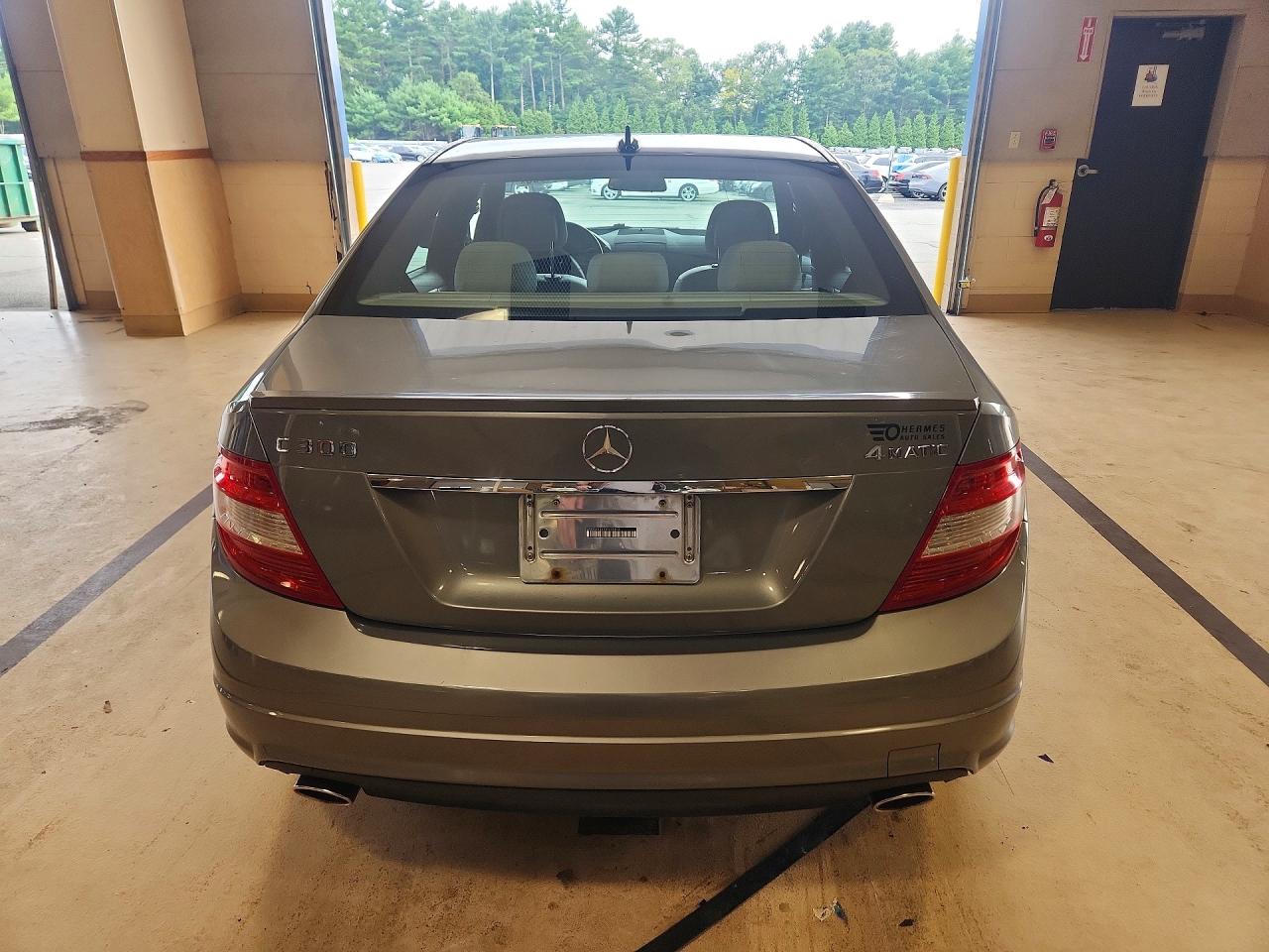 2009 Mercedes-benz C 300 4matic Gray vin: WDDGF81X39F235810