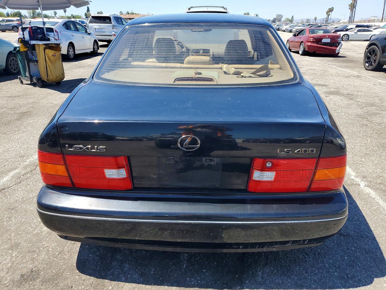 2000 Lexus Ls 400 Black vin: JT8BH28F7Y0176236