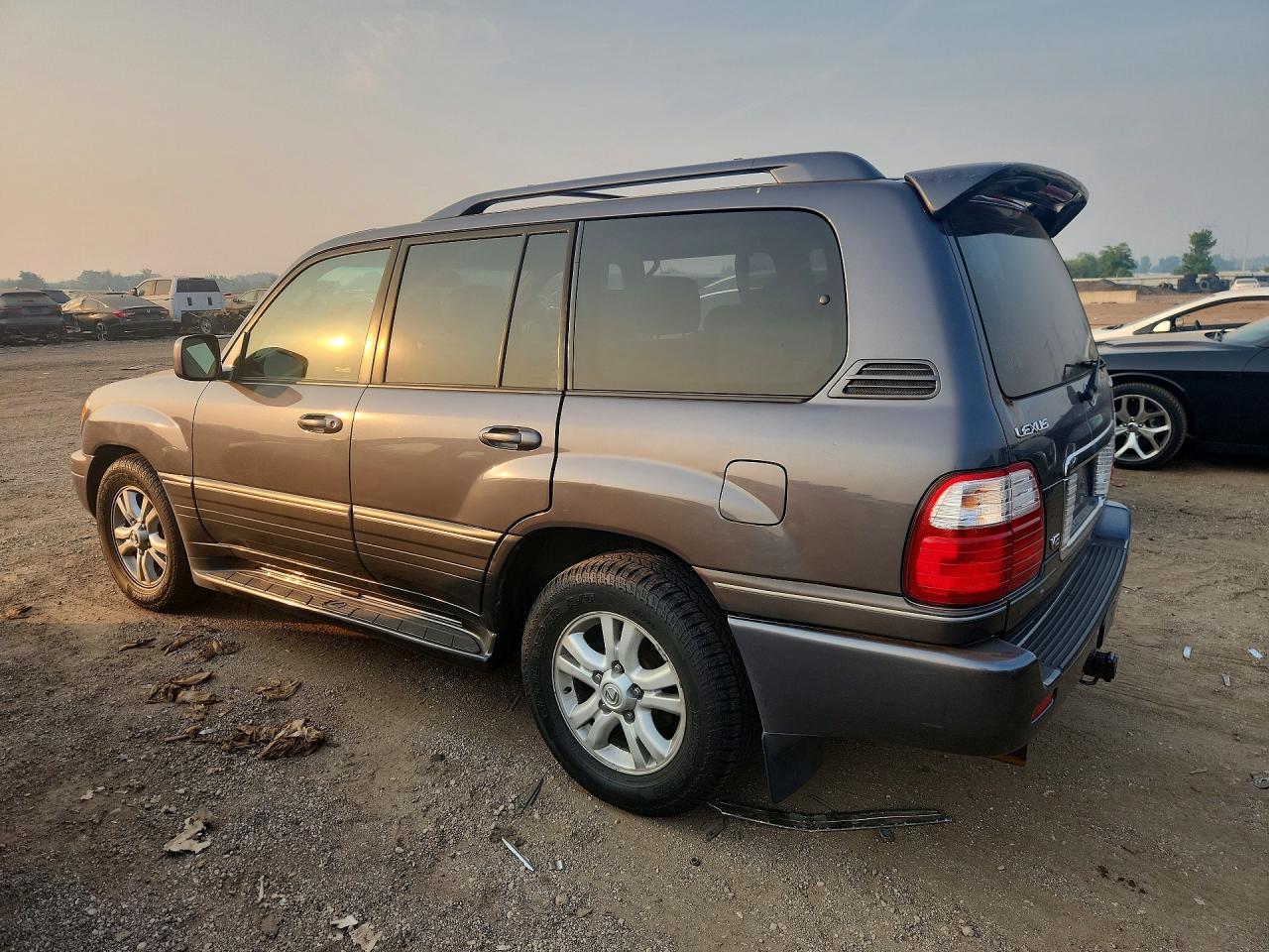 2005 Lexus Lx 470 Black vin: JTJHT00W853551391