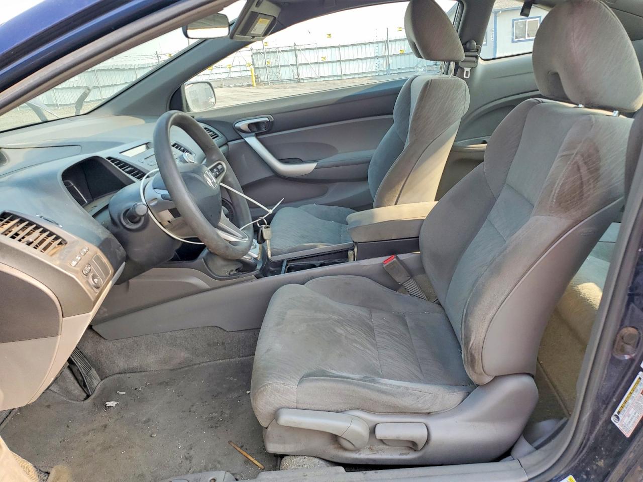 2007 Honda Civic Ex Blue vin: 2HGFG12837H501423