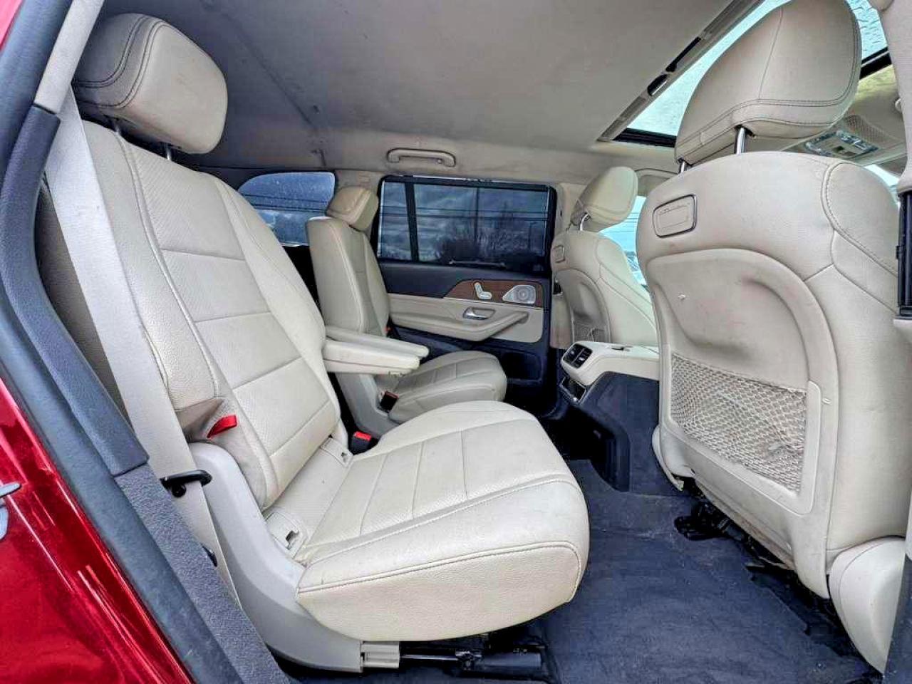 2020 Mercedes-benz Gls 450 4matic Burgundy vin: 4JGFF5KE3LA119590