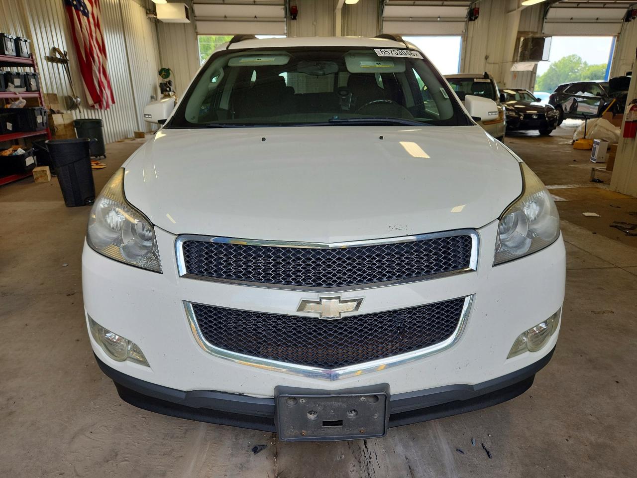 2012 Chevrolet Traverse Lt White vin: 1GNKVGEDXCJ191219