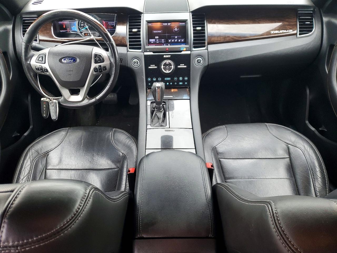 2013 Ford Taurus Limited White vin: 1FAHP2F81DG173956
