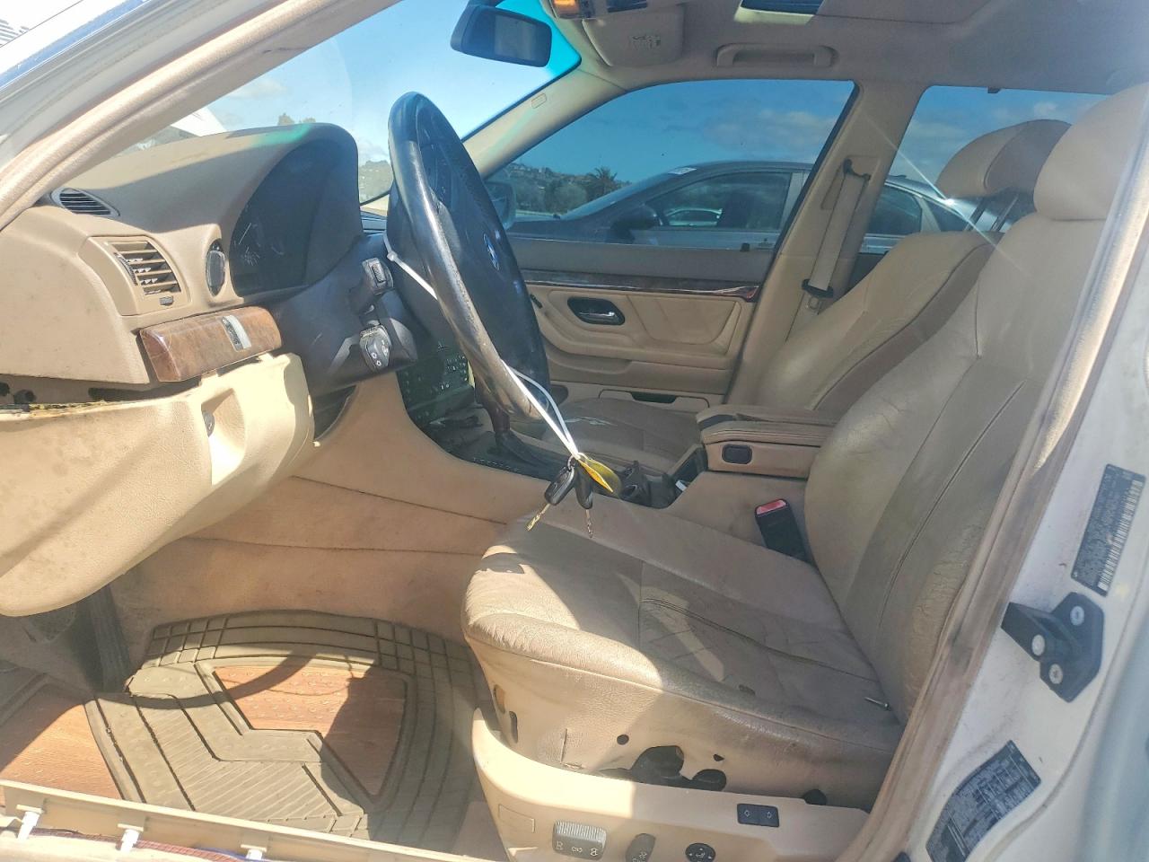 1999 Bmw 740 Il Белый vin: WBAGH8335XDP03041