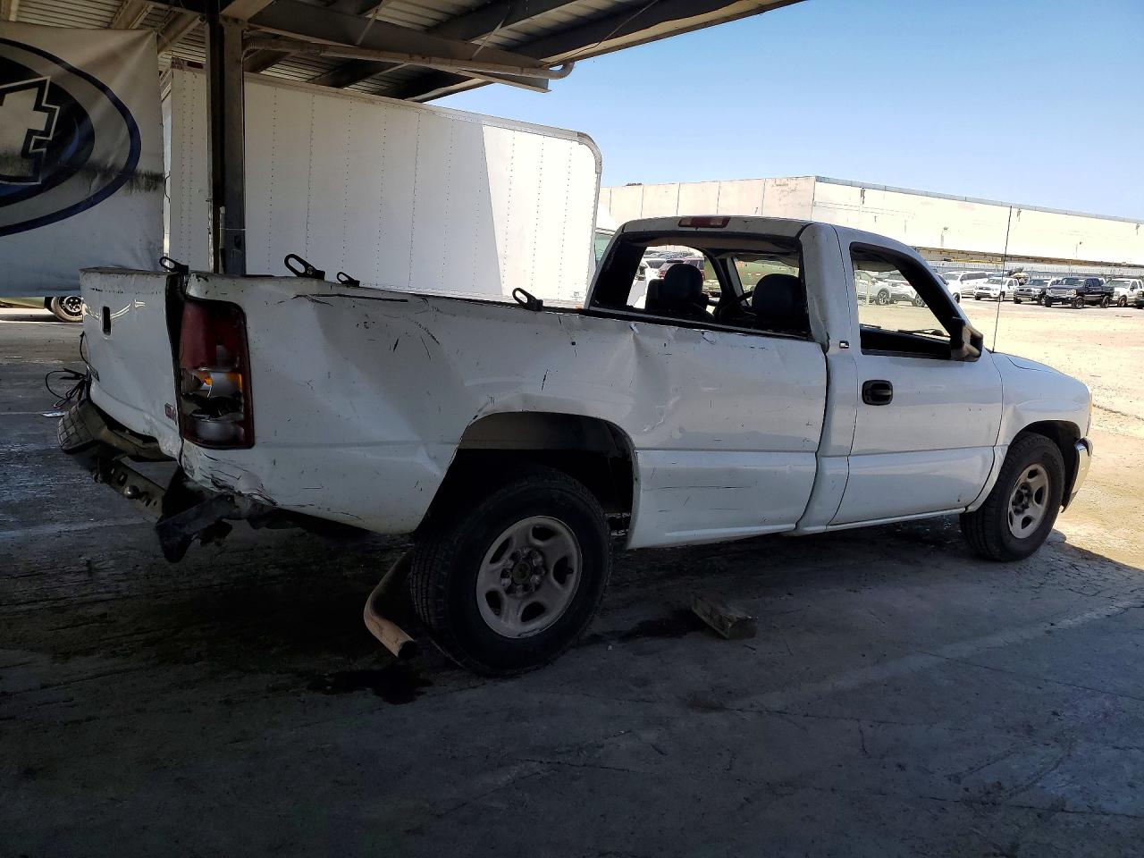 2001 Gmc New Sierra C1500 White vin: 1GTEC14W41Z193994