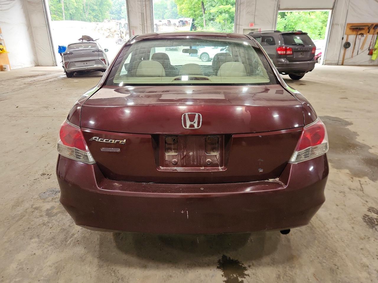 2008 Honda Accord Lxp Maroon vin: 1HGCP26438A104908