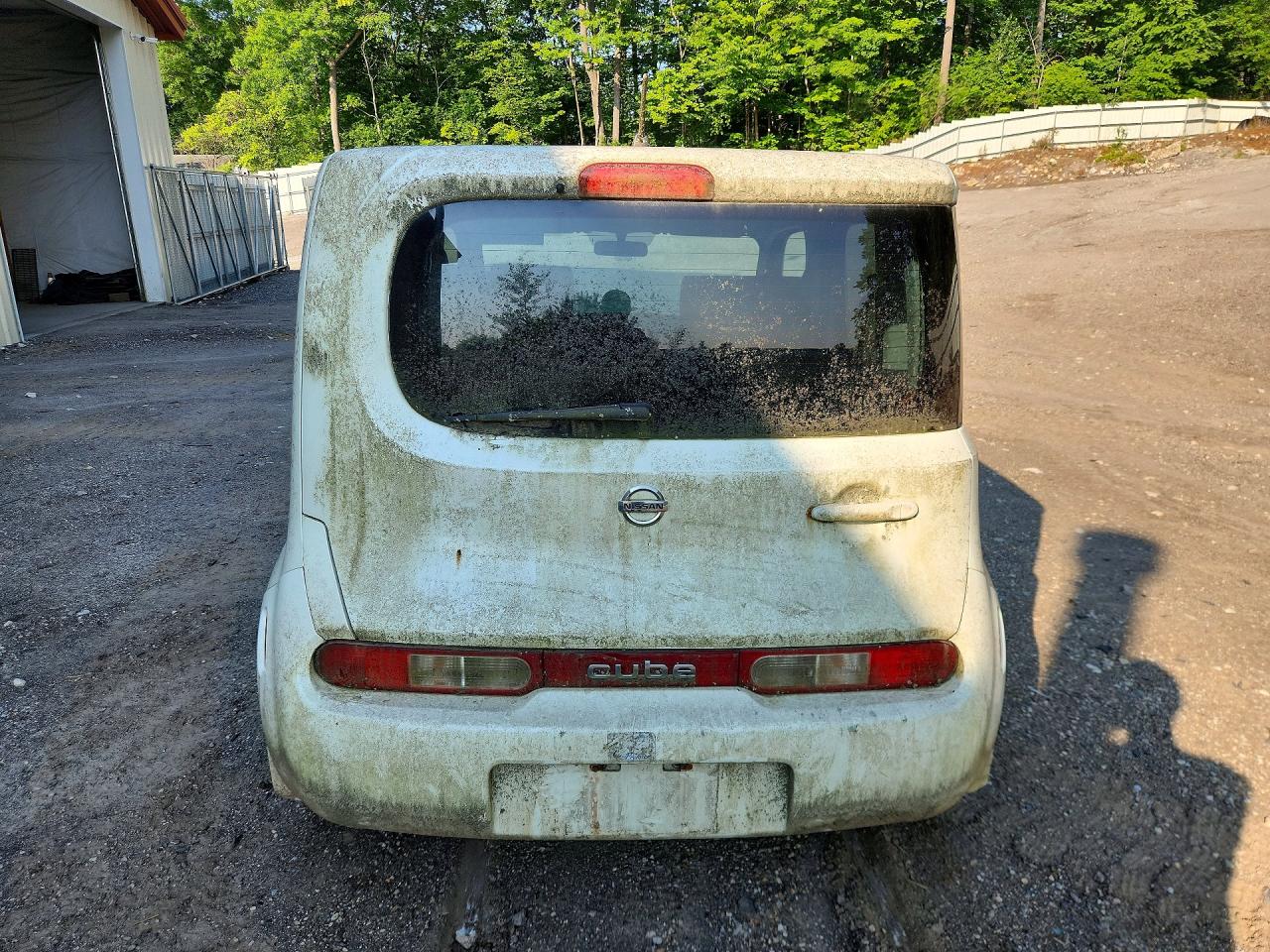 2009 Nissan Cube 1.8 White vin: JN8AZ28R89T127989