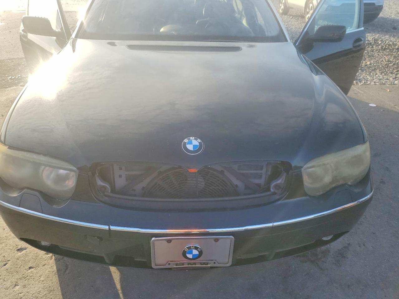 2003 Bmw 760 Li Black vin: WBAGN83483DK10207