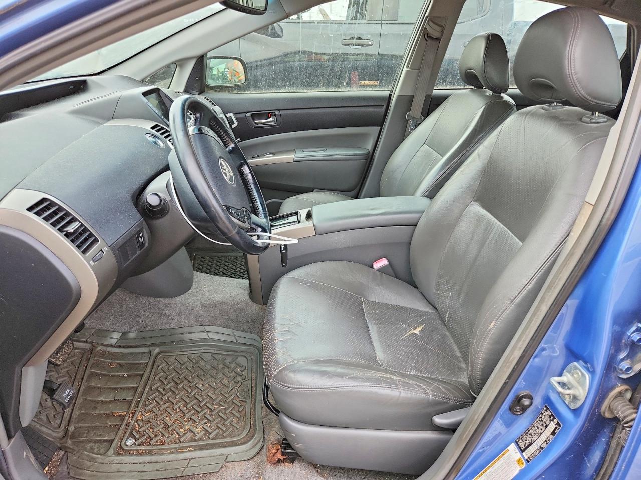 2008 Toyota Prius Base Blue vin: JTDKB20U187765089