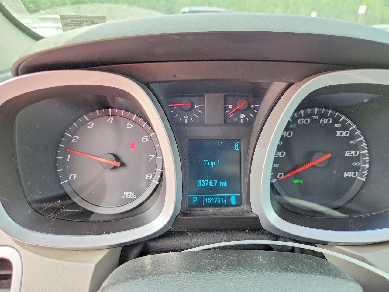 2011 Chevrolet Equinox Ls Cream vin: 2GNALBEC9B1265878