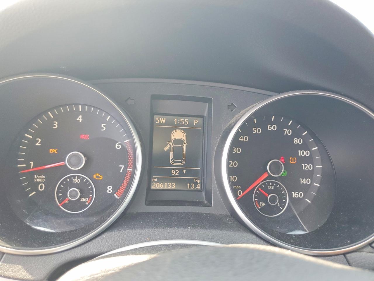 2013 Volkswagen Golf Silver vin: WVWDB7AJ7DW116911