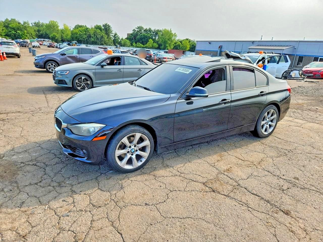 2015 Bmw 328 Xi Sulev Черный vin: WBA3B5C55FF961627