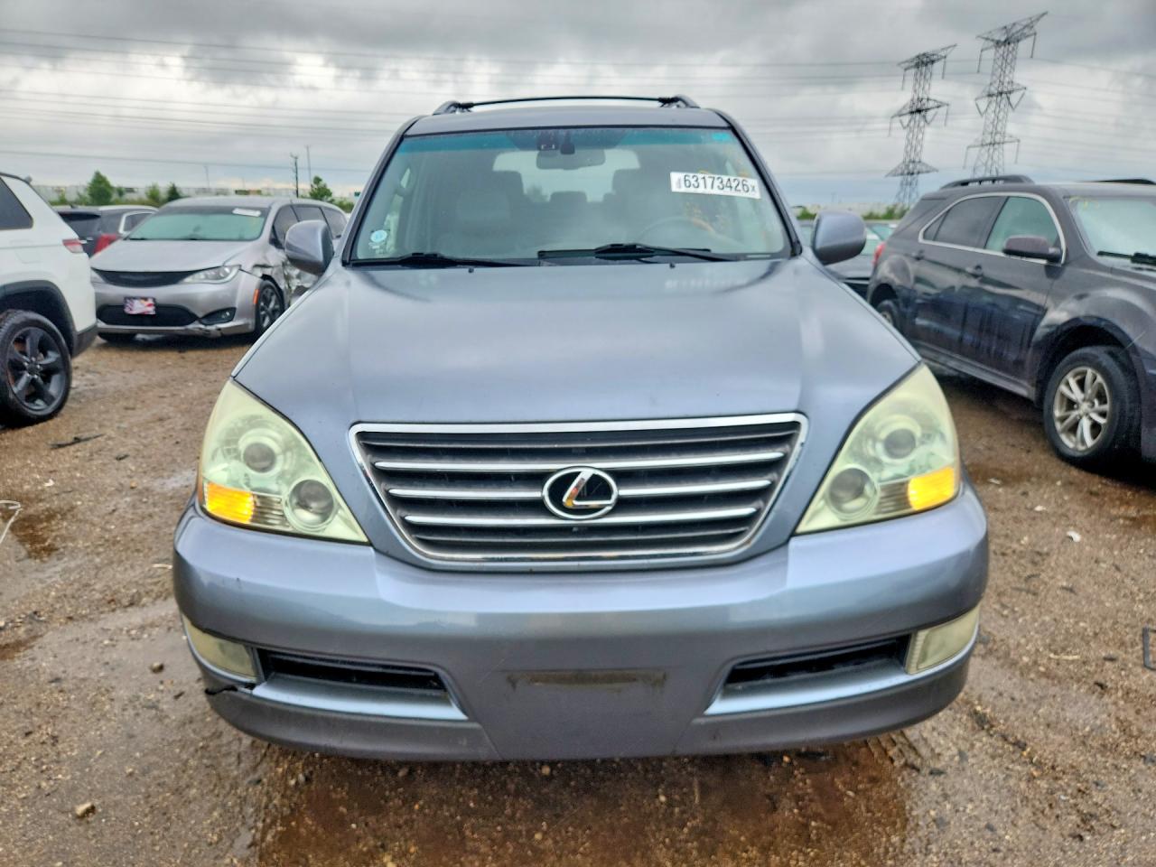 2007 Lexus Gx 470 Gray vin: JTJBT20XX70139438