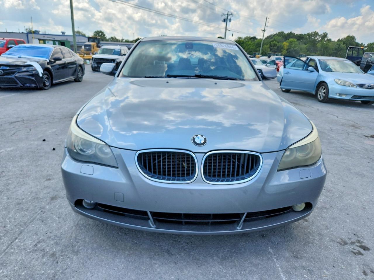 2006 Bmw 530 I Silver vin: WBANE73506CM35869