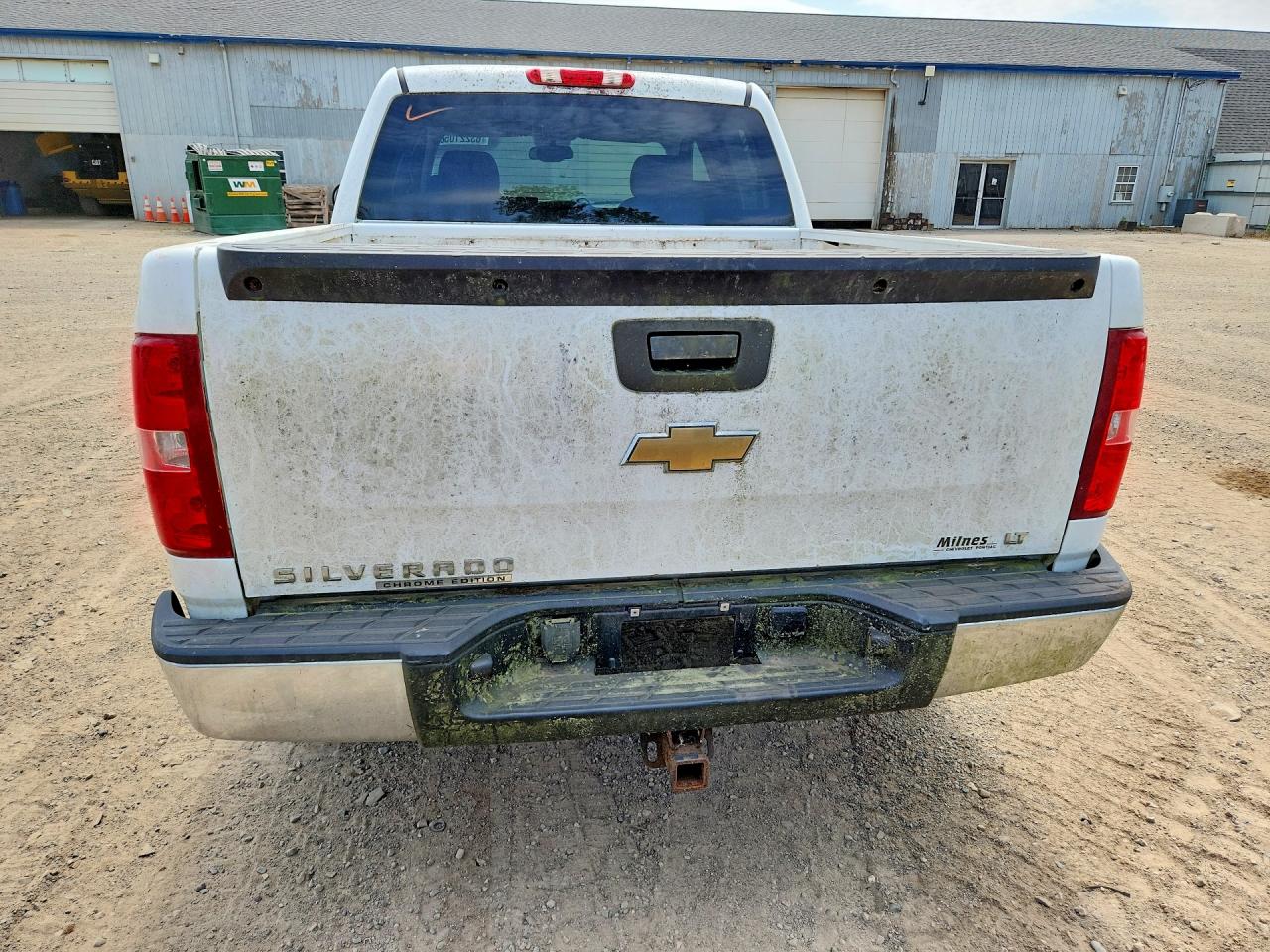 2007 Chevrolet Silverado K1500 Crew Cab White vin: 2GCEK13CX71590573