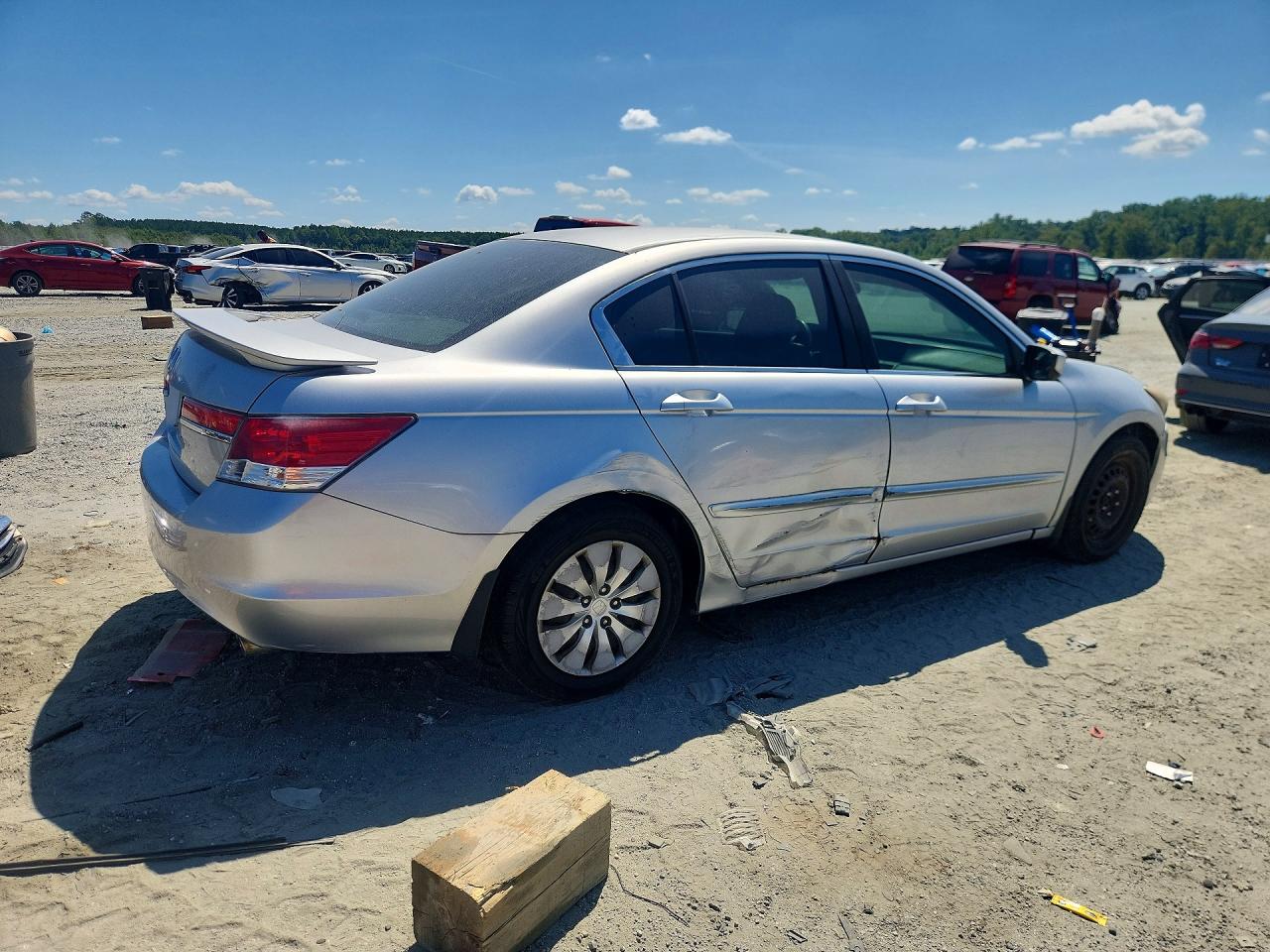 2012 Honda Accord Lx Silver vin: 1HGCP2F35CA158825