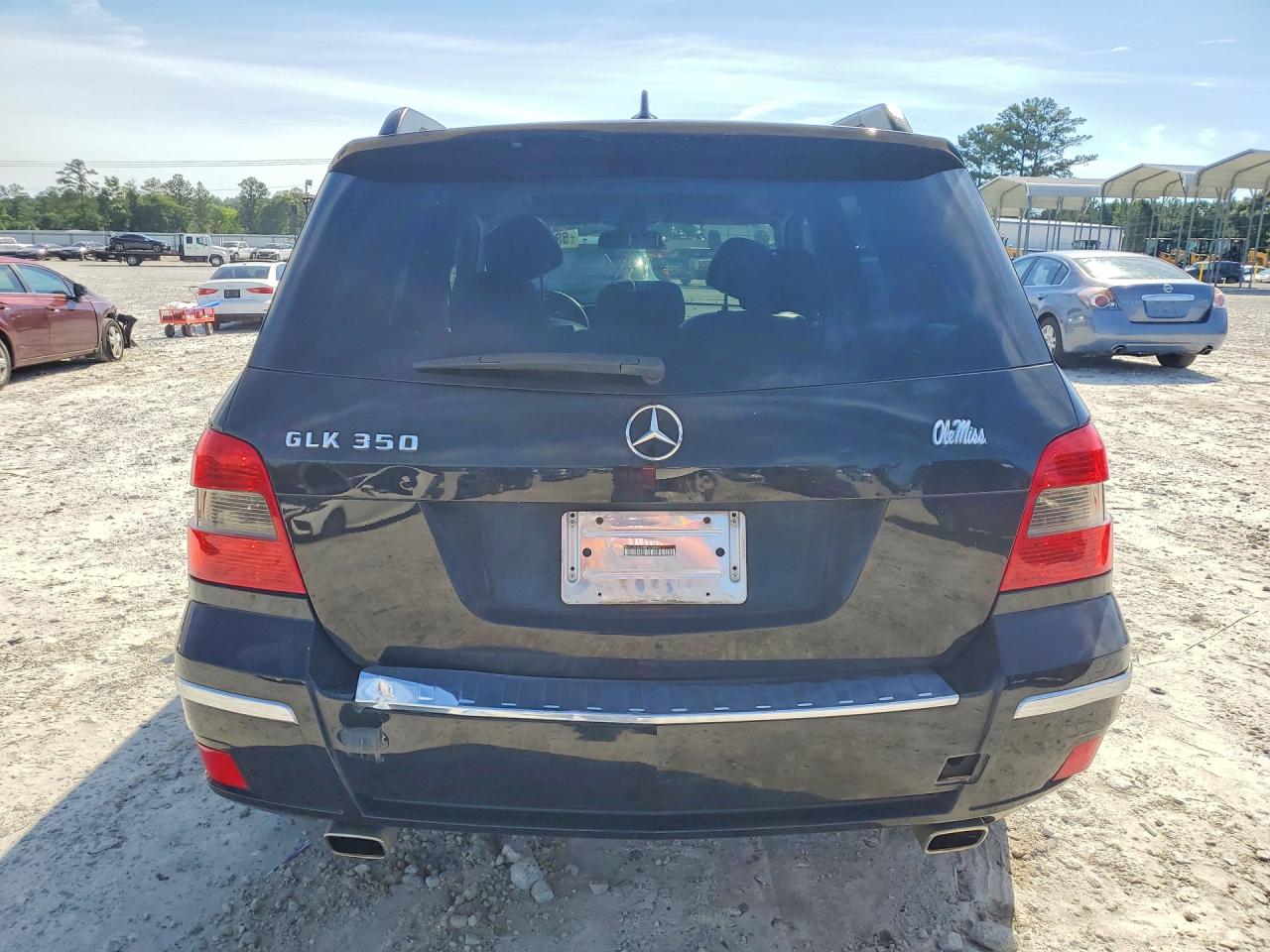 2011 Mercedes-benz Glk 350 Black vin: WDCGG5GB6BF579469