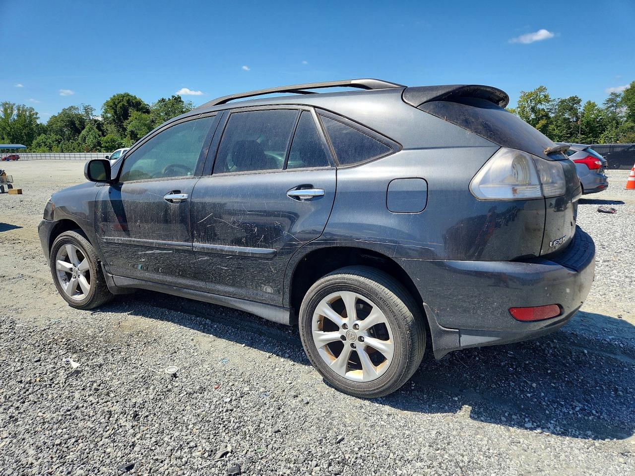 2008 Lexus Rx 350 Black vin: 2T2GK31U88C053165