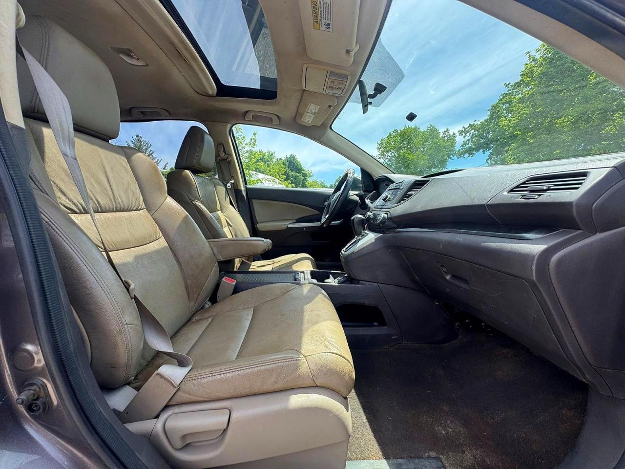 2014 Honda Cr-v Exl Charcoal vin: 2HKRM4H78EH701593