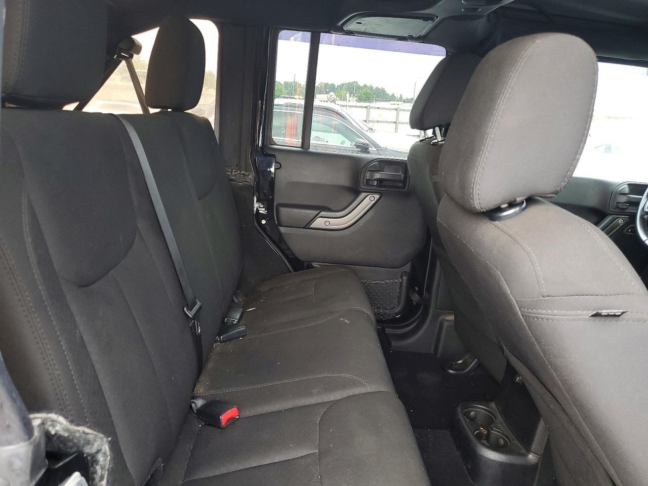 2015 Jeep Wrangler Unlimited Sport Black vin: 1C4HJWDG8FL764597