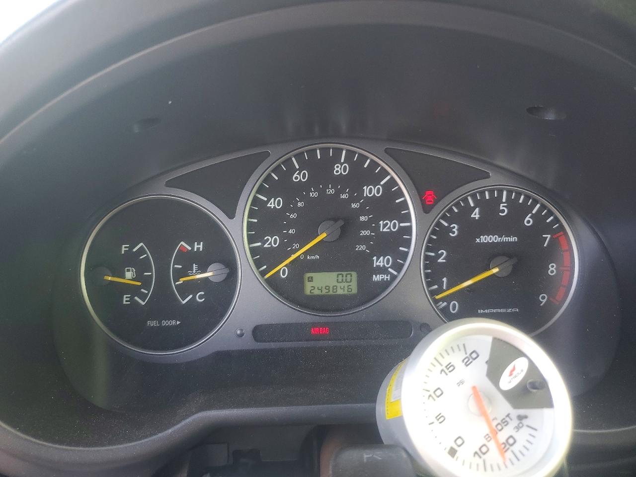 2003 Subaru Impreza Wrx Black vin: JF1GD29633G504324