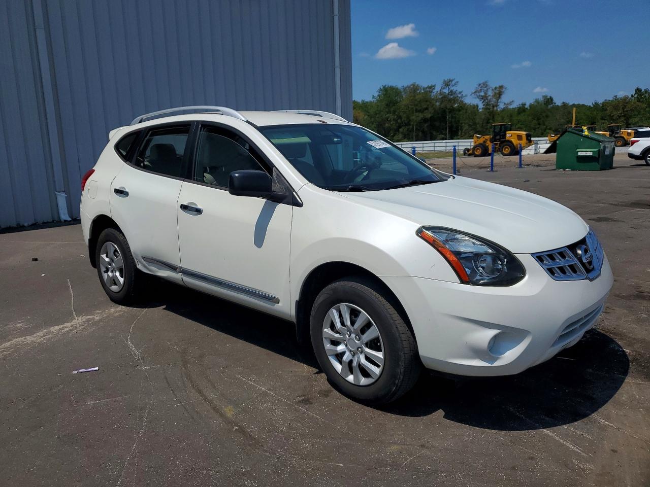 2015 Nissan Rogue Select S Белый vin: JN8AS5MT5FW650291