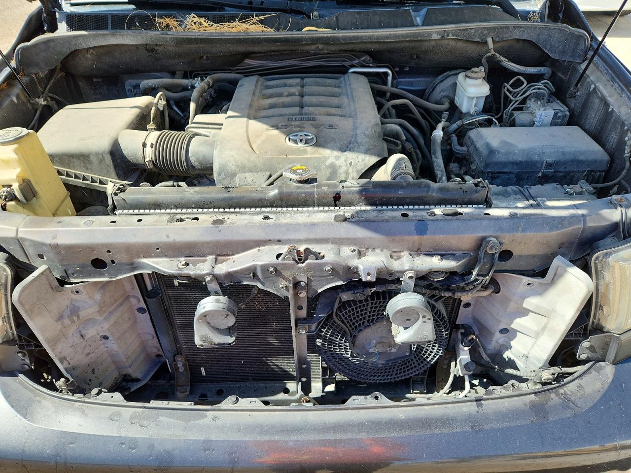 2013 Toyota Sequoia Limited Серый vin: 5TDKY5G11DS050163