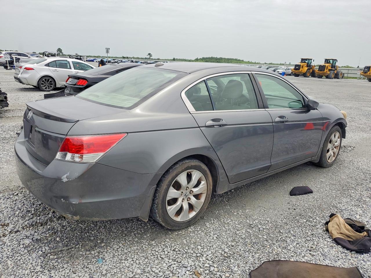 2008 Honda Accord Exl Gray vin: JHMCP26878C069956
