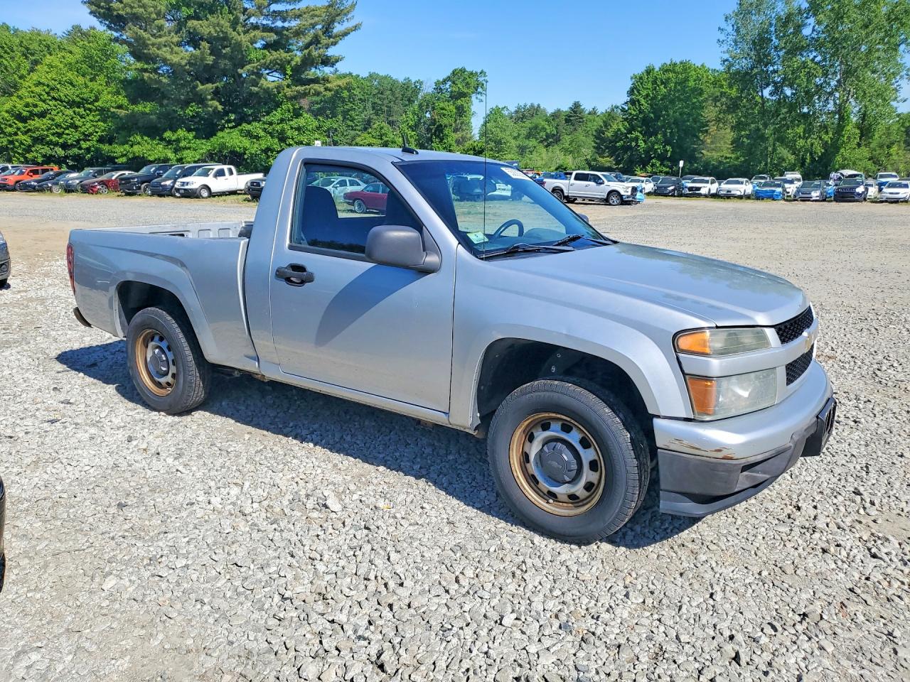 2010 Chevrolet Colorado Silver vin: 1GCCSBD97A8110381