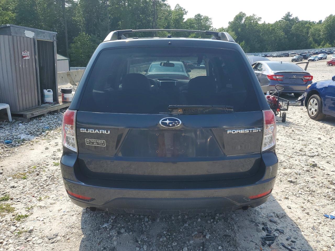 2009 Subaru Forester 2.5x Premium Blue vin: JF2SH63679H788764