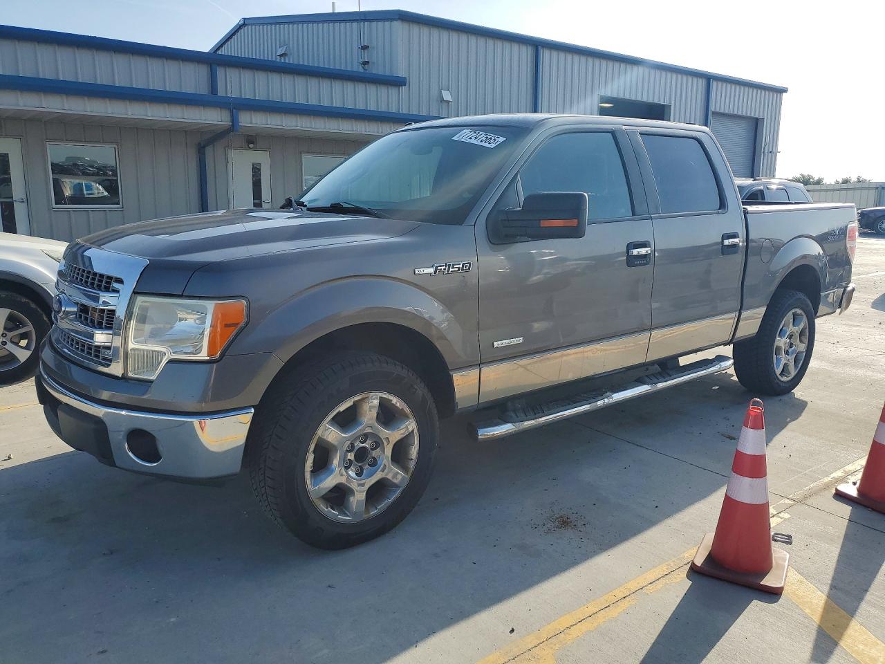 2014 Ford F150 Supercrew Gray vin: 1FTFW1ET5EFC41803