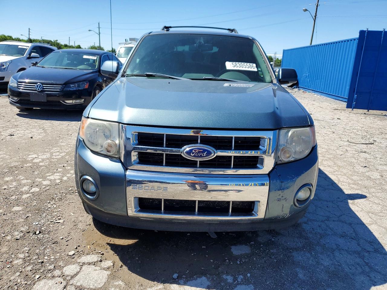 2012 Ford Escape Limited Blue vin: 1FMCU0E74CKB63360