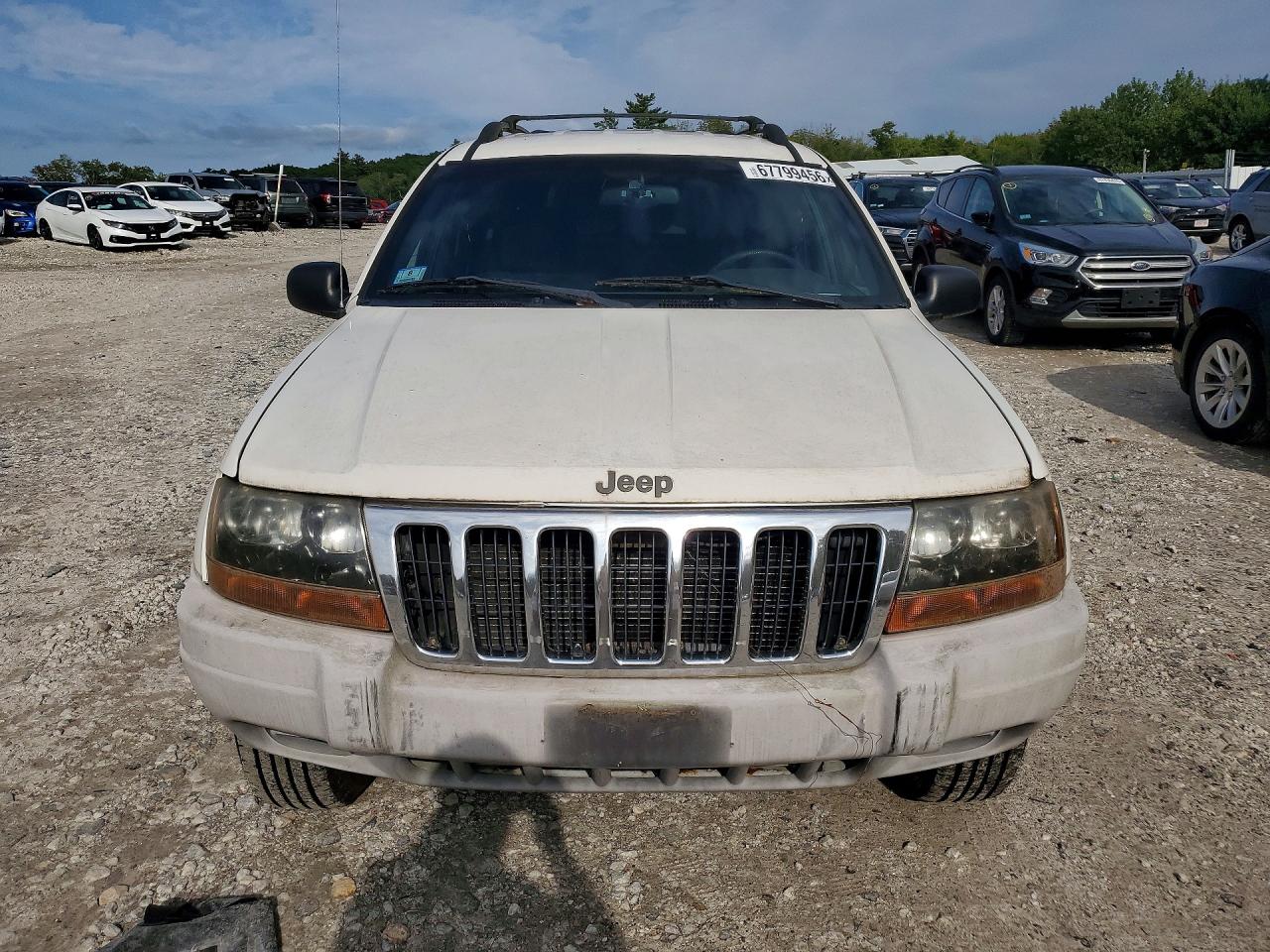 2001 Jeep Grand Cherokee Laredo White vin: 1J4GW48S11C718306
